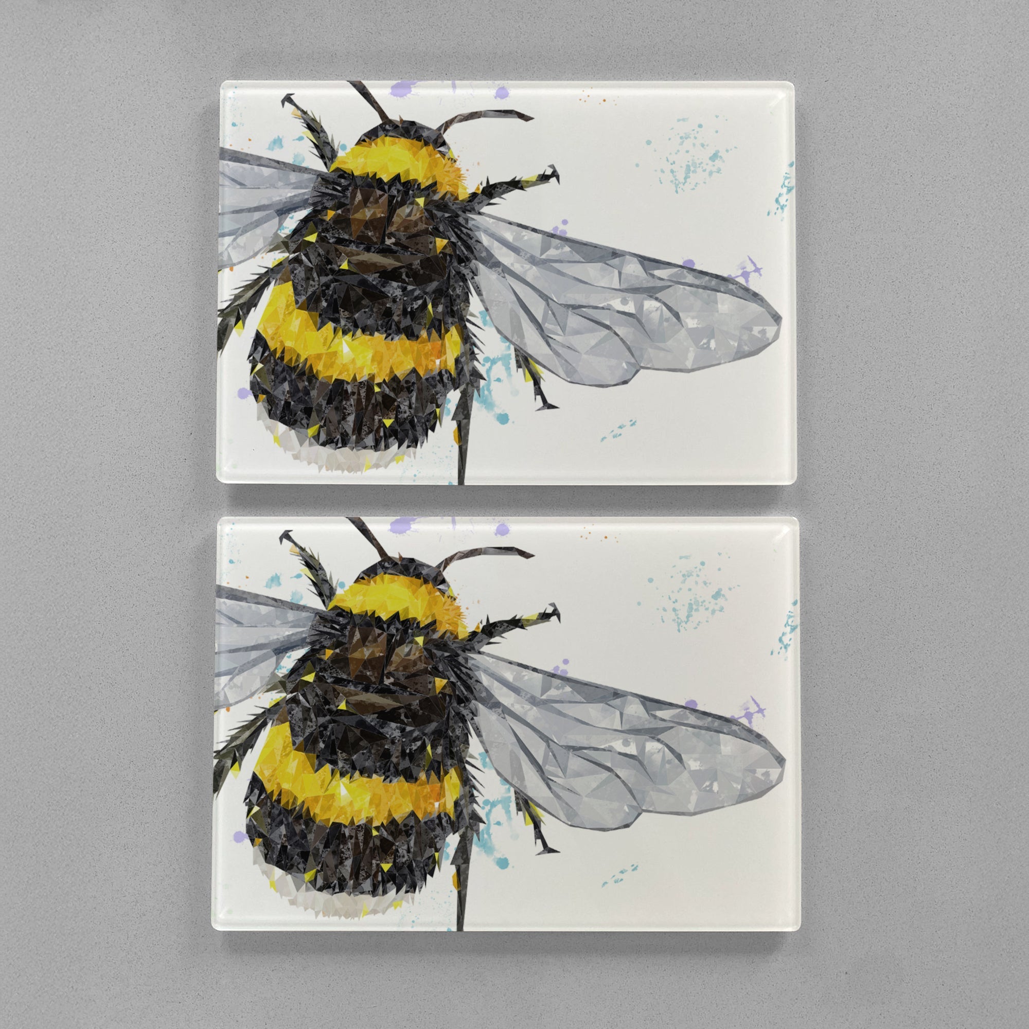 "The Bee" Premium Glass Placemat