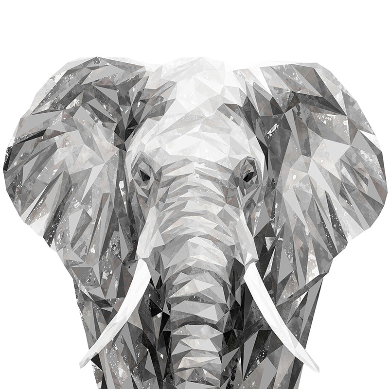 "Ernest" The Elephant Premium Glass Coasters