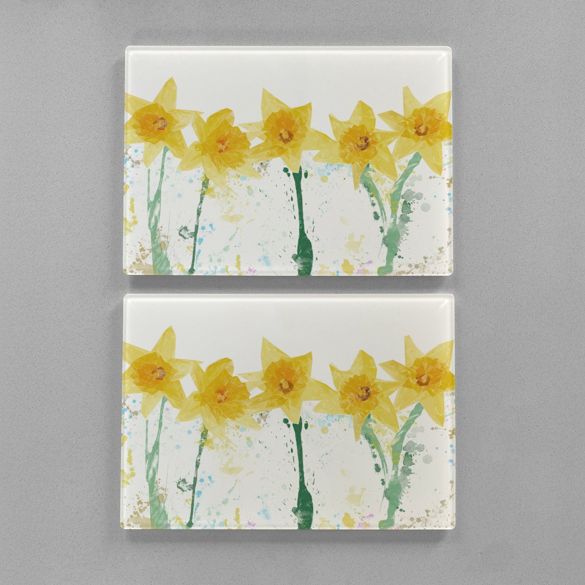 "The Daffodils" Premium Glass Placemat