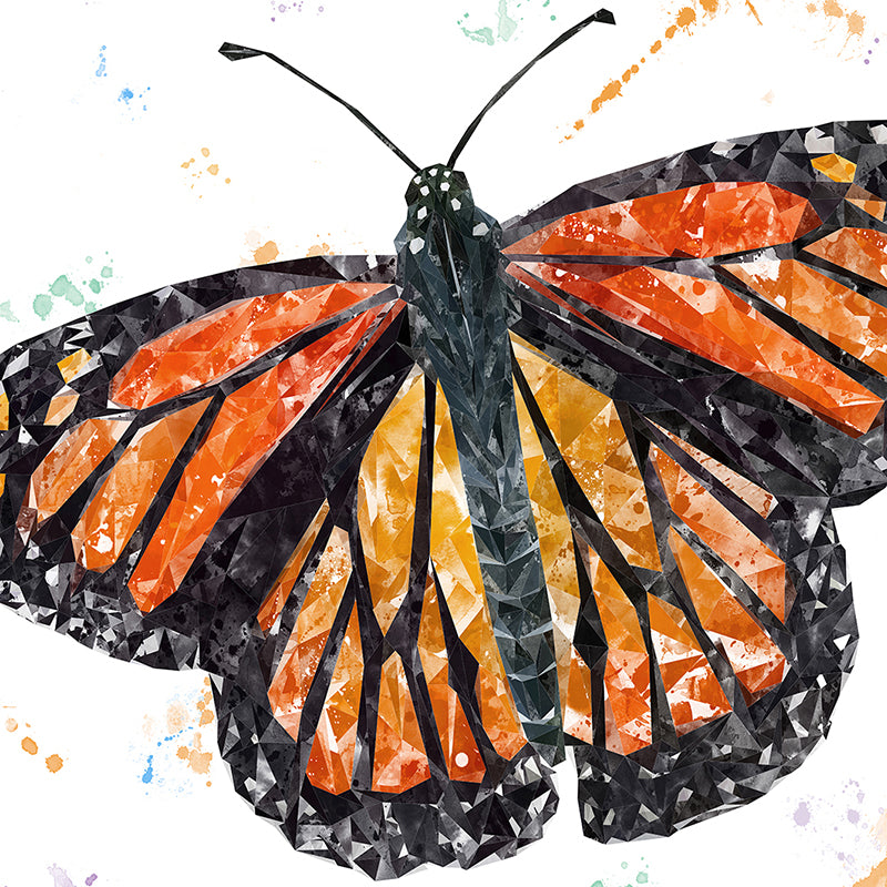 "The Butterfly" Premium Glass Coasters