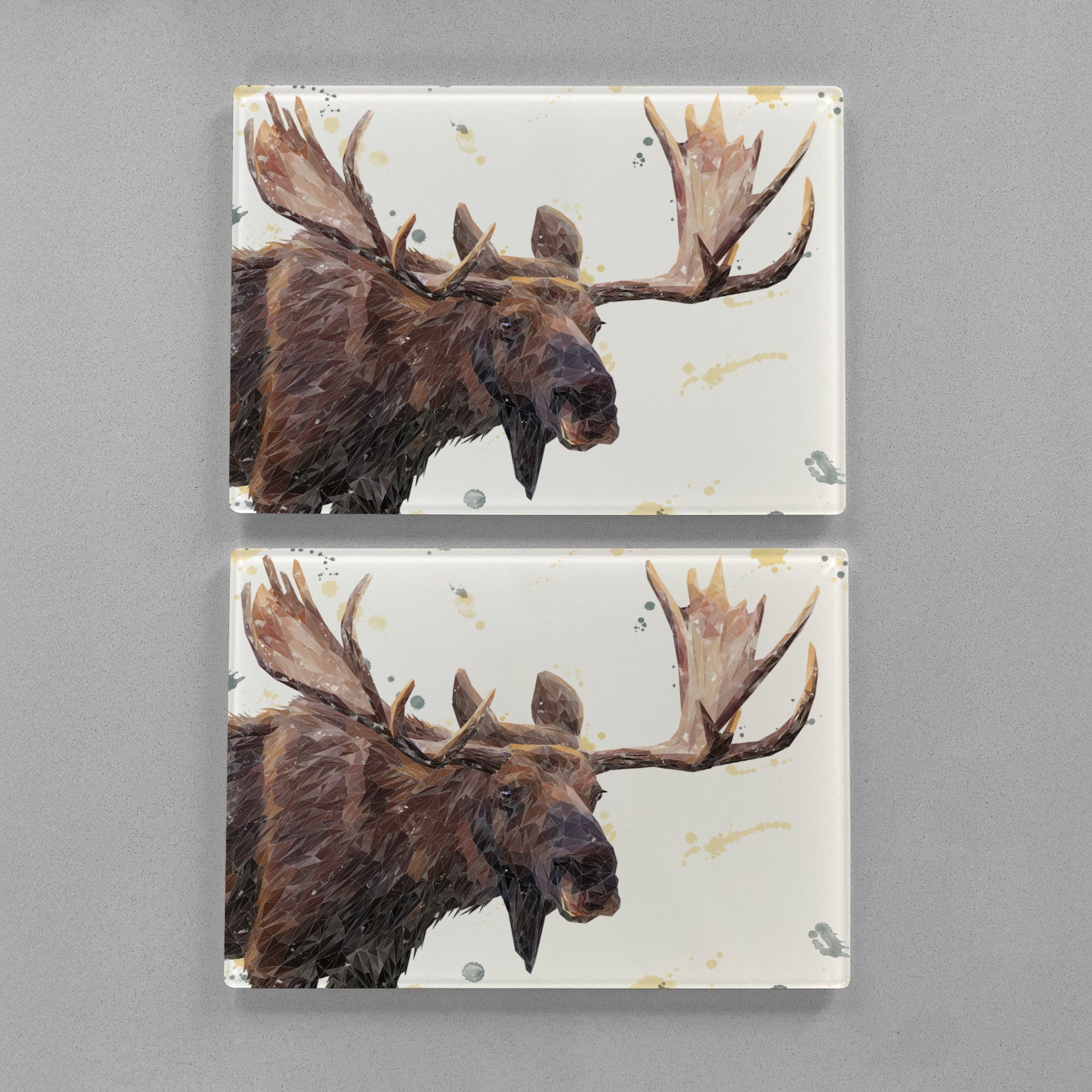 "Maurice" The Moose Premium Glass Placemat