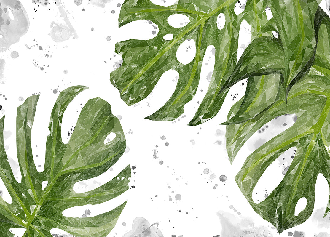 "Tranquility" Background Splashes Premium Glass Placemat