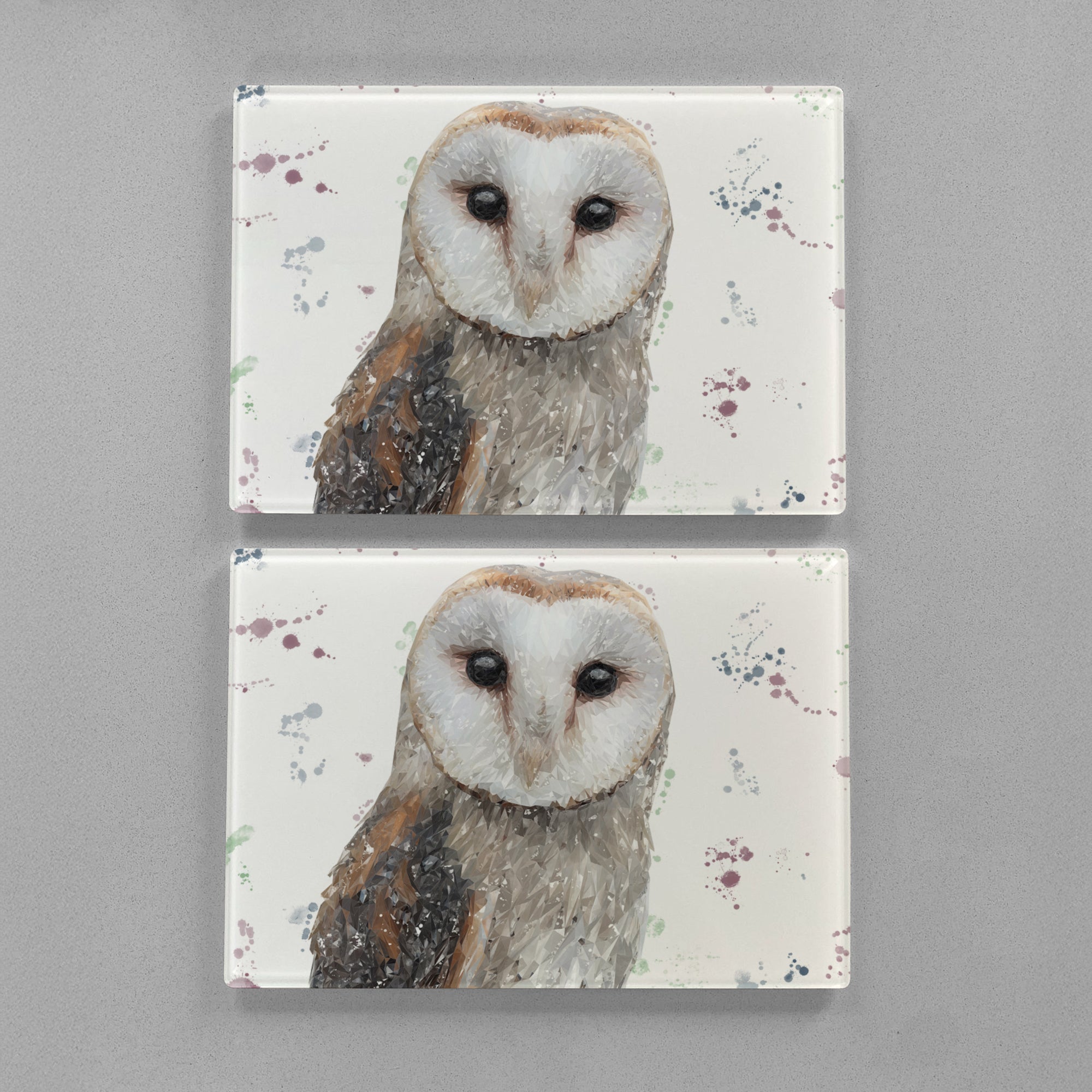 "Whisper" Premium Glass Placemat