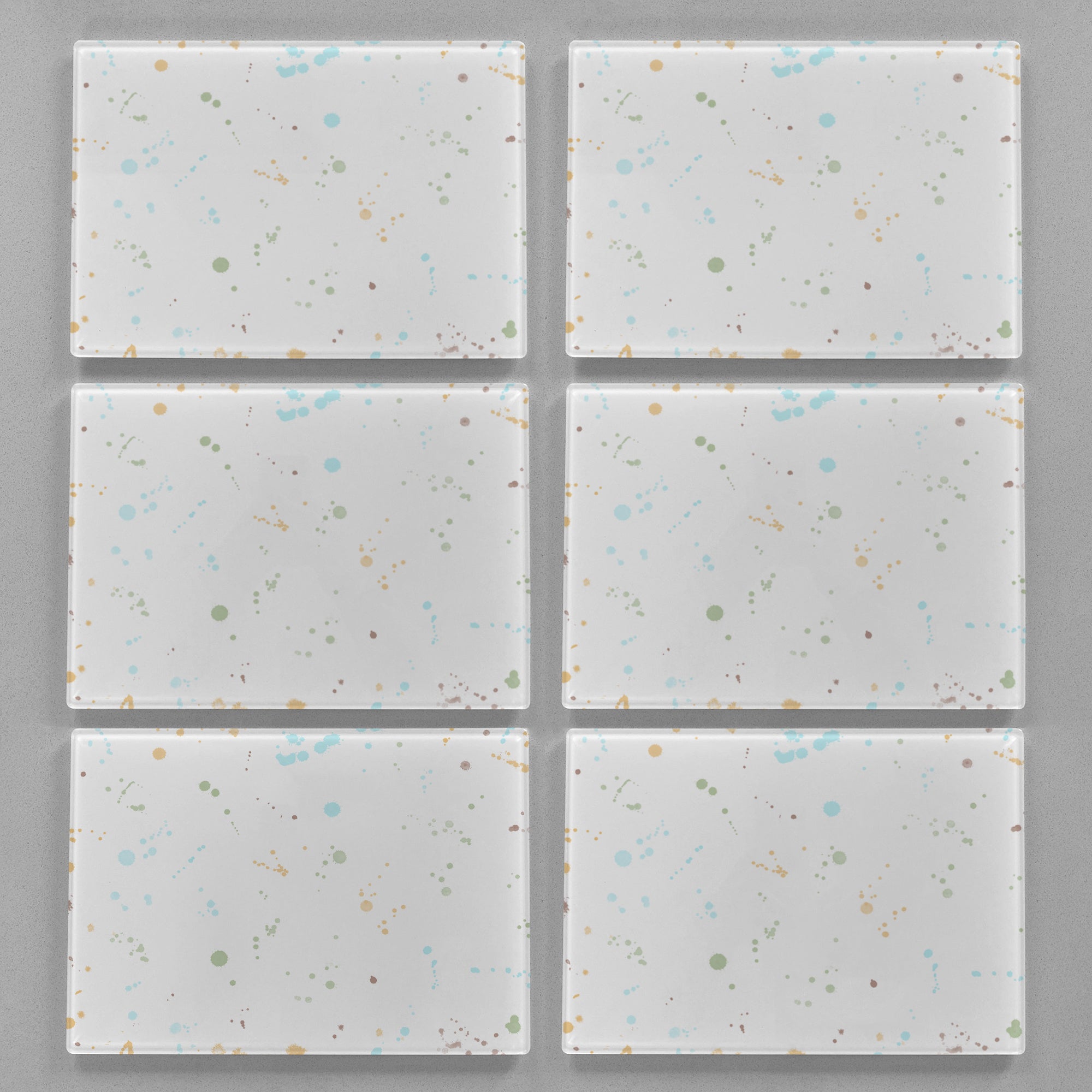 "Mac" Accent Premium Glass Placemat