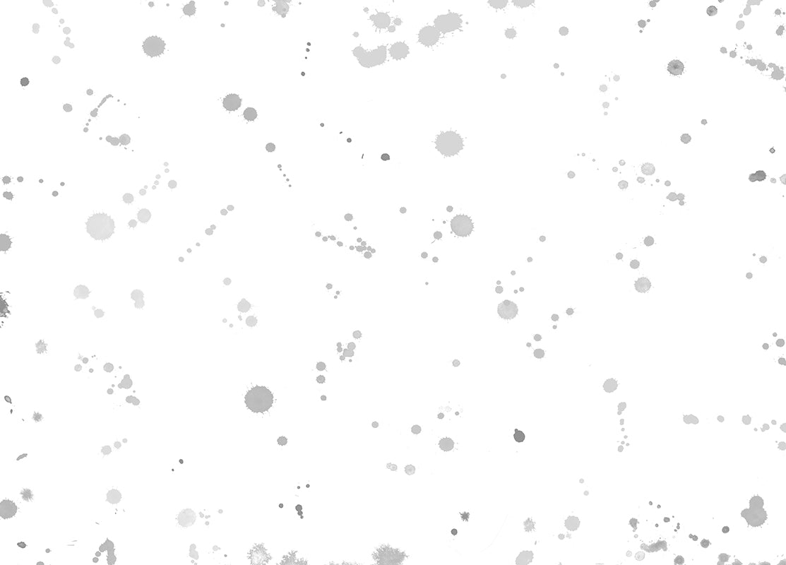 "Mac" Grey Background Splashes Accent Premium Glass Placemat