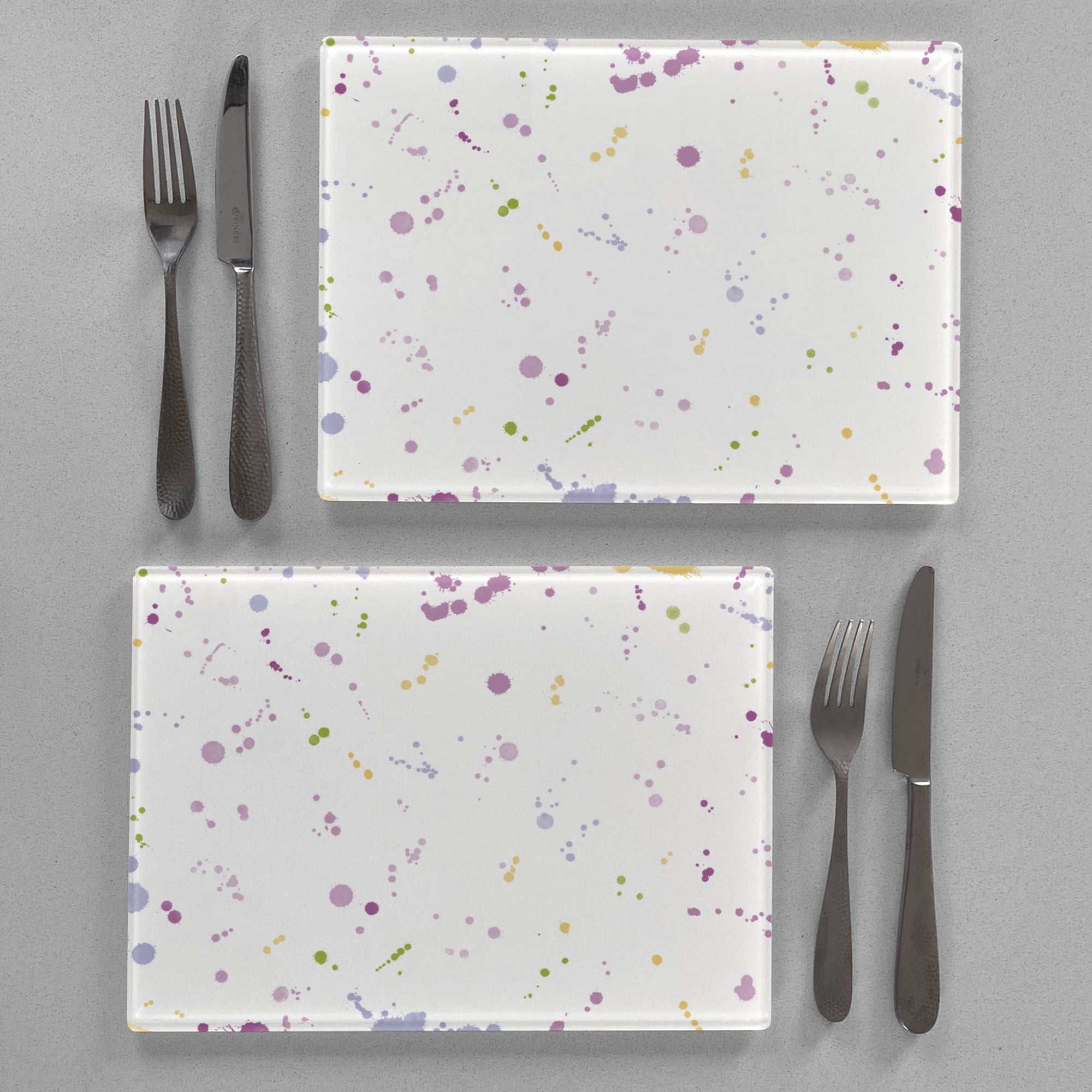 "Highland Honey" Accent Premium Glass Placemat