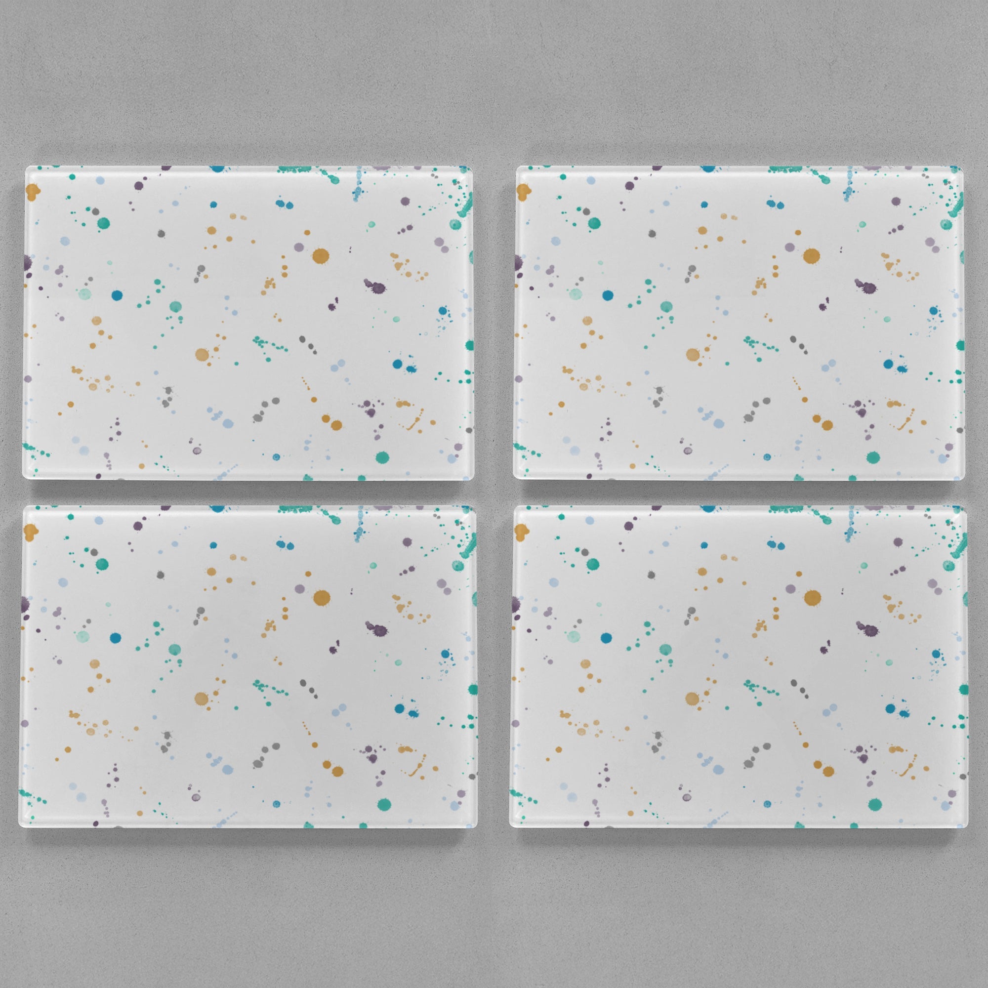 "Marty" Accent Premium Glass Placemat