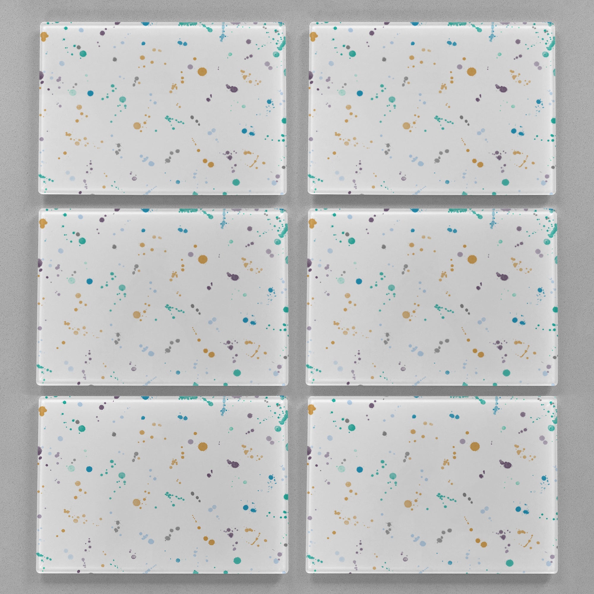 "Marty" Accent Premium Glass Placemat