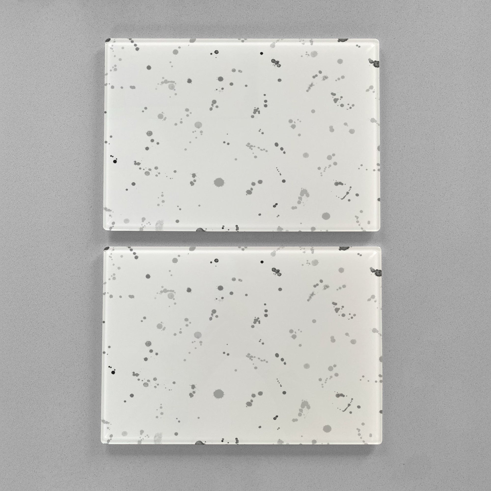 "The Hare" (B&W) Accent Premium Glass Placemat