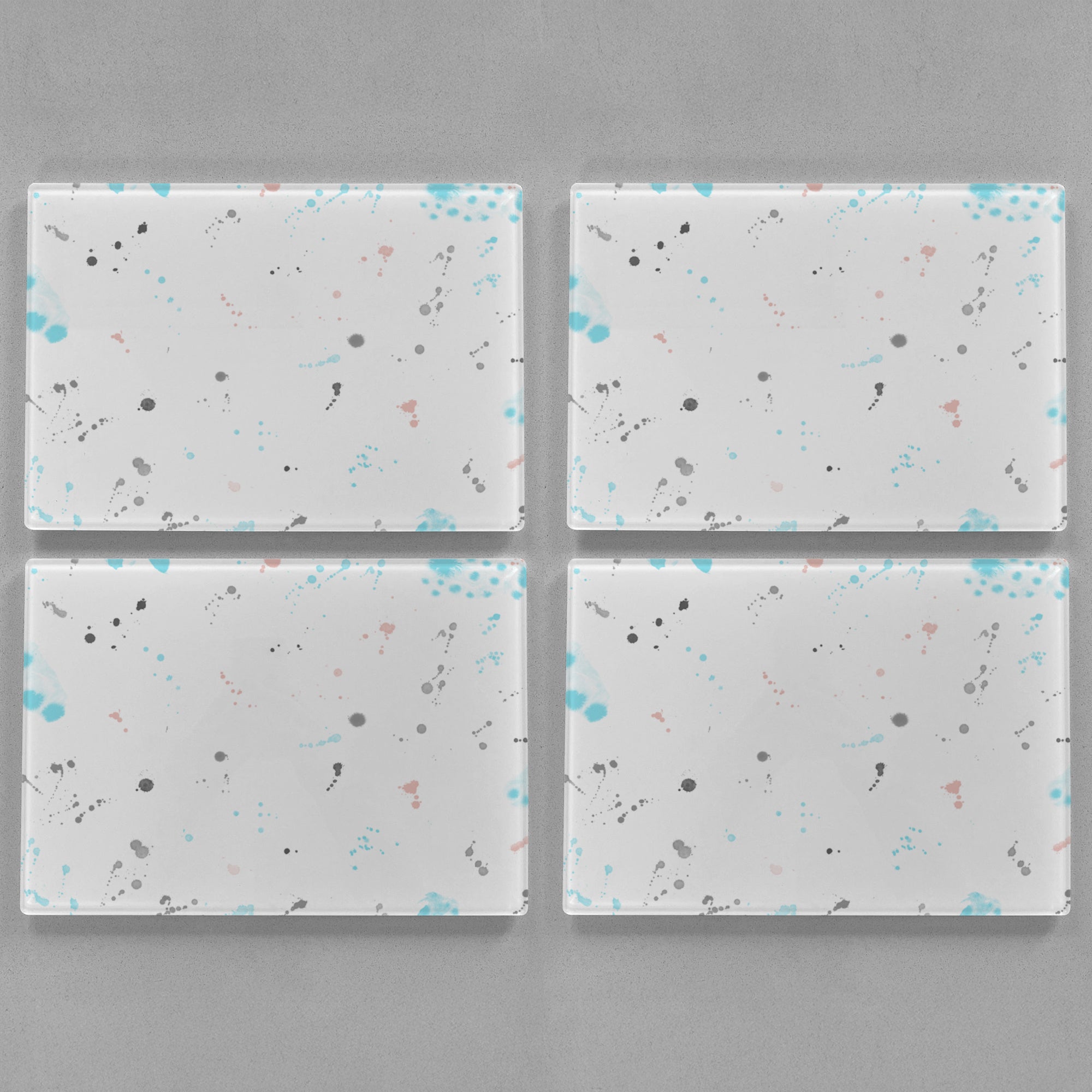 "Harriet" Accent Premium Glass Placemat