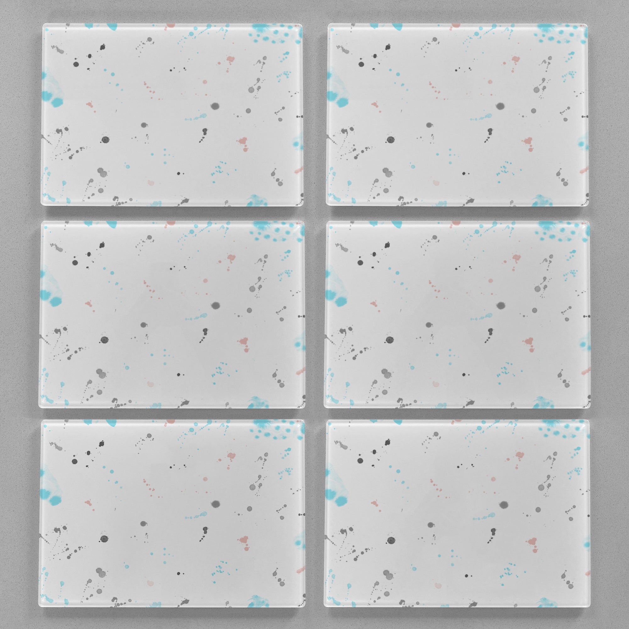 "Harriet" Accent Premium Glass Placemat