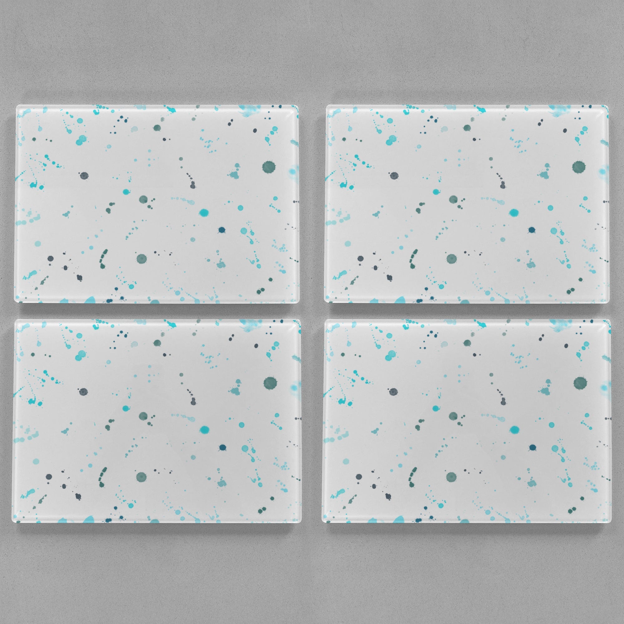 "The Blue Lobster" Accent Premium Glass Placemat