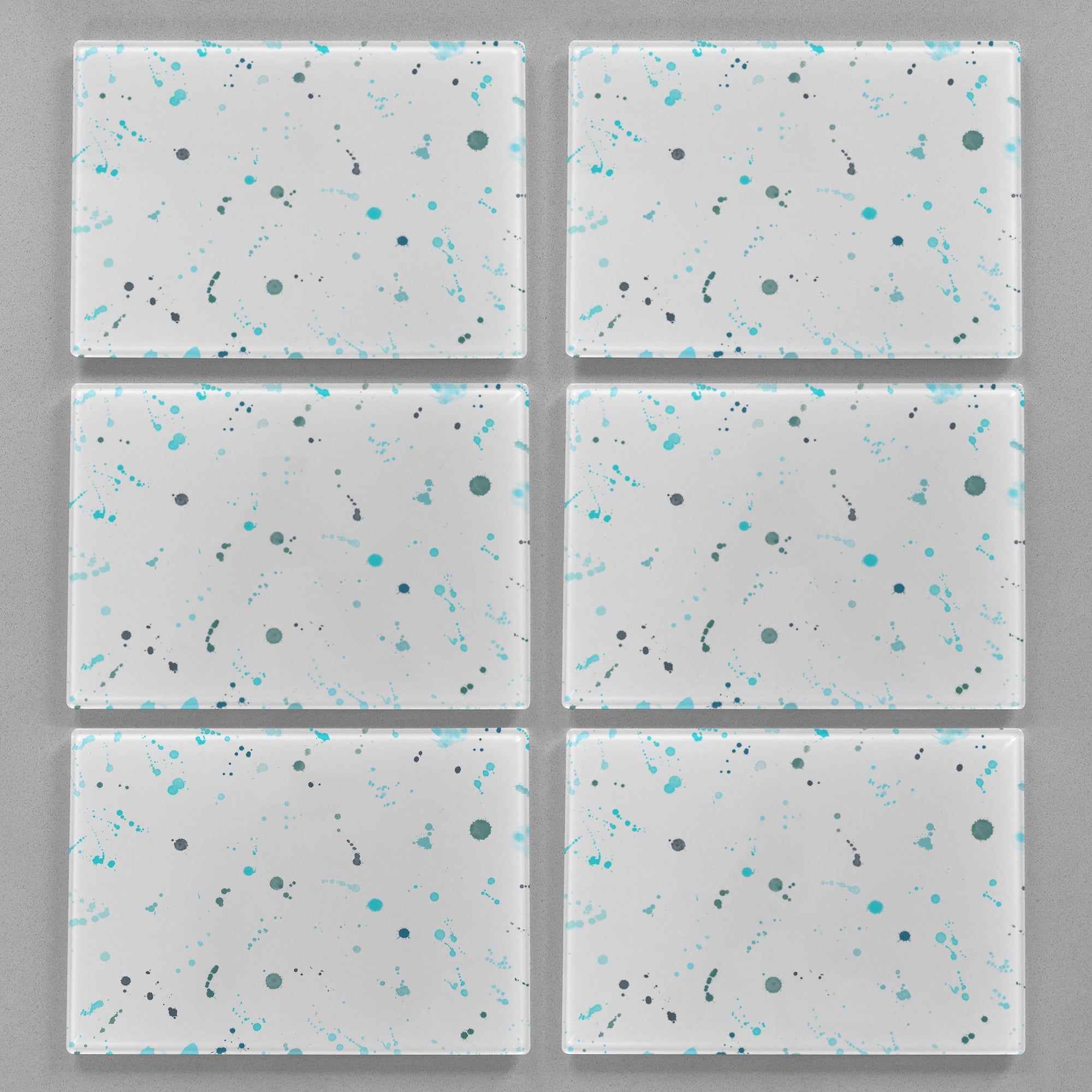 "The Blue Lobster" Accent Premium Glass Placemat