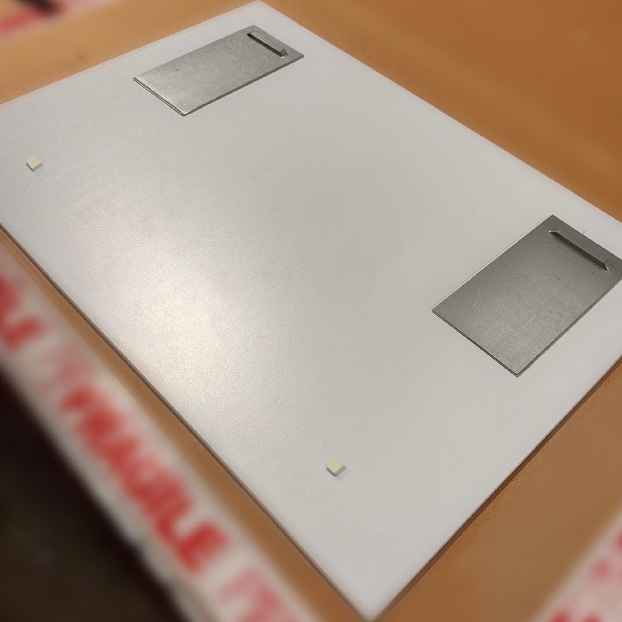 NEW! "On the Lookout" The Kingfisher (grey background) Glass Wall Art - Andy Thomas Artworks