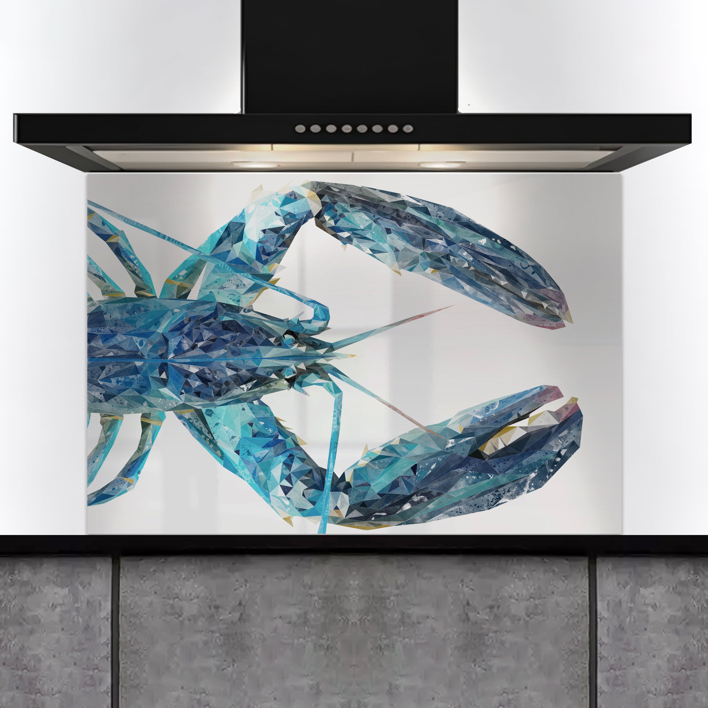 Custom Listing for IM The Blue Lobster - 900mm wide x 600mm high - ADH