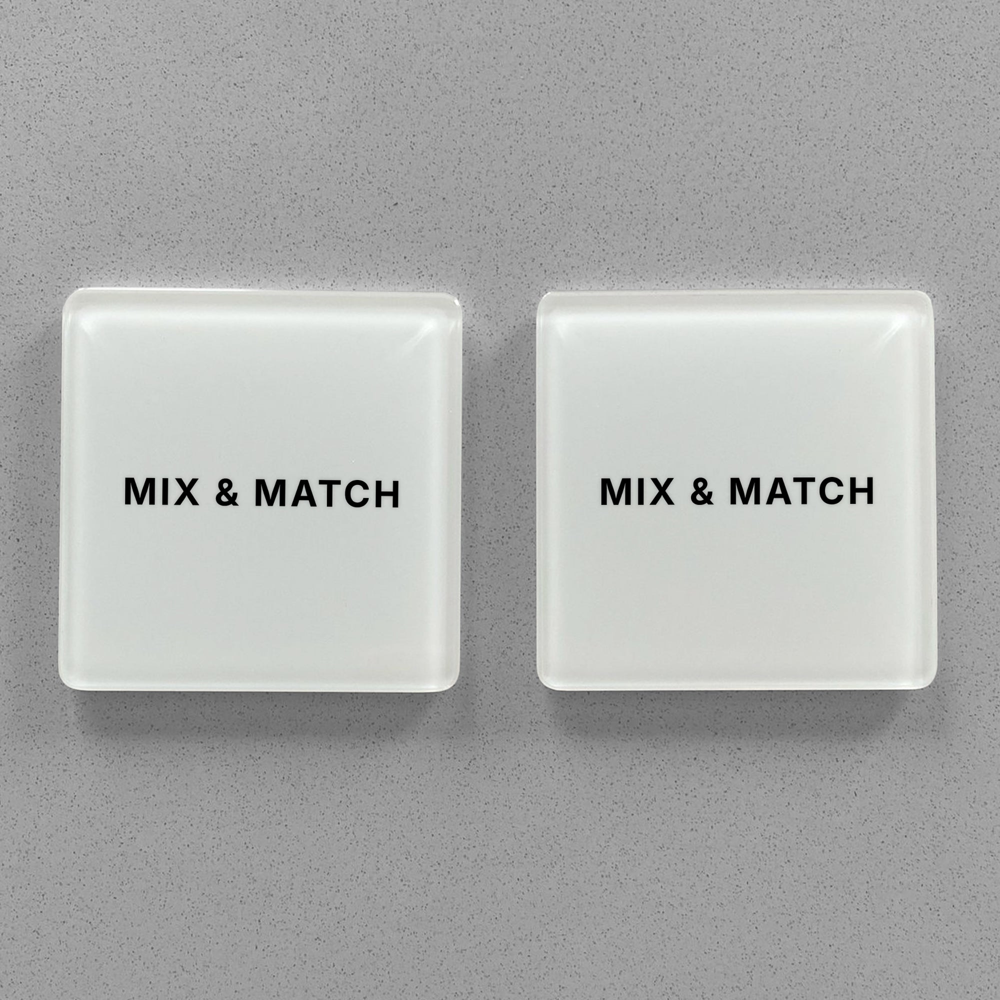 Mix & Match Premium Glass Coasters