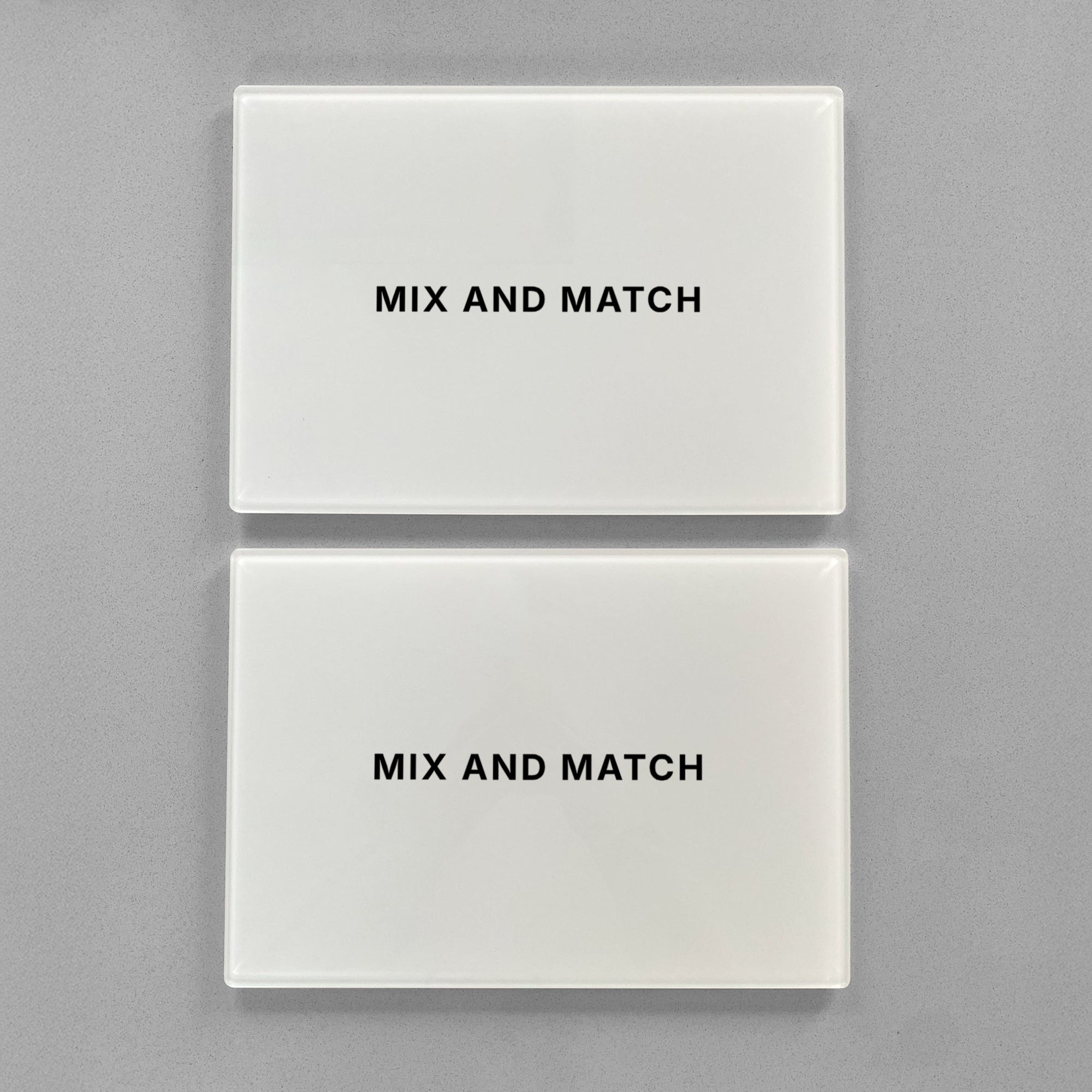 Mix & Match Premium Glass Placemat