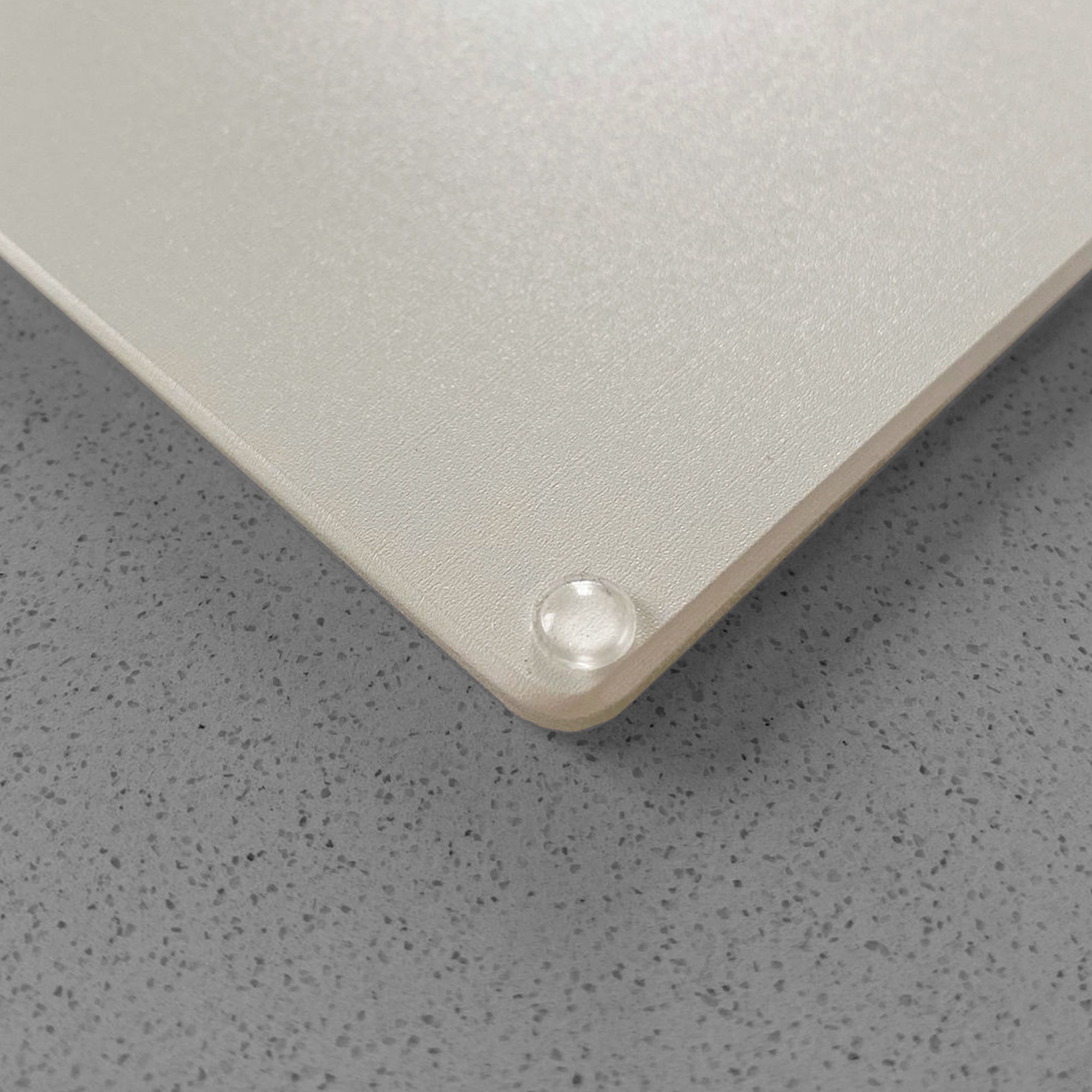 "Mac" Grey Background Splashes Accent Premium Glass Placemat