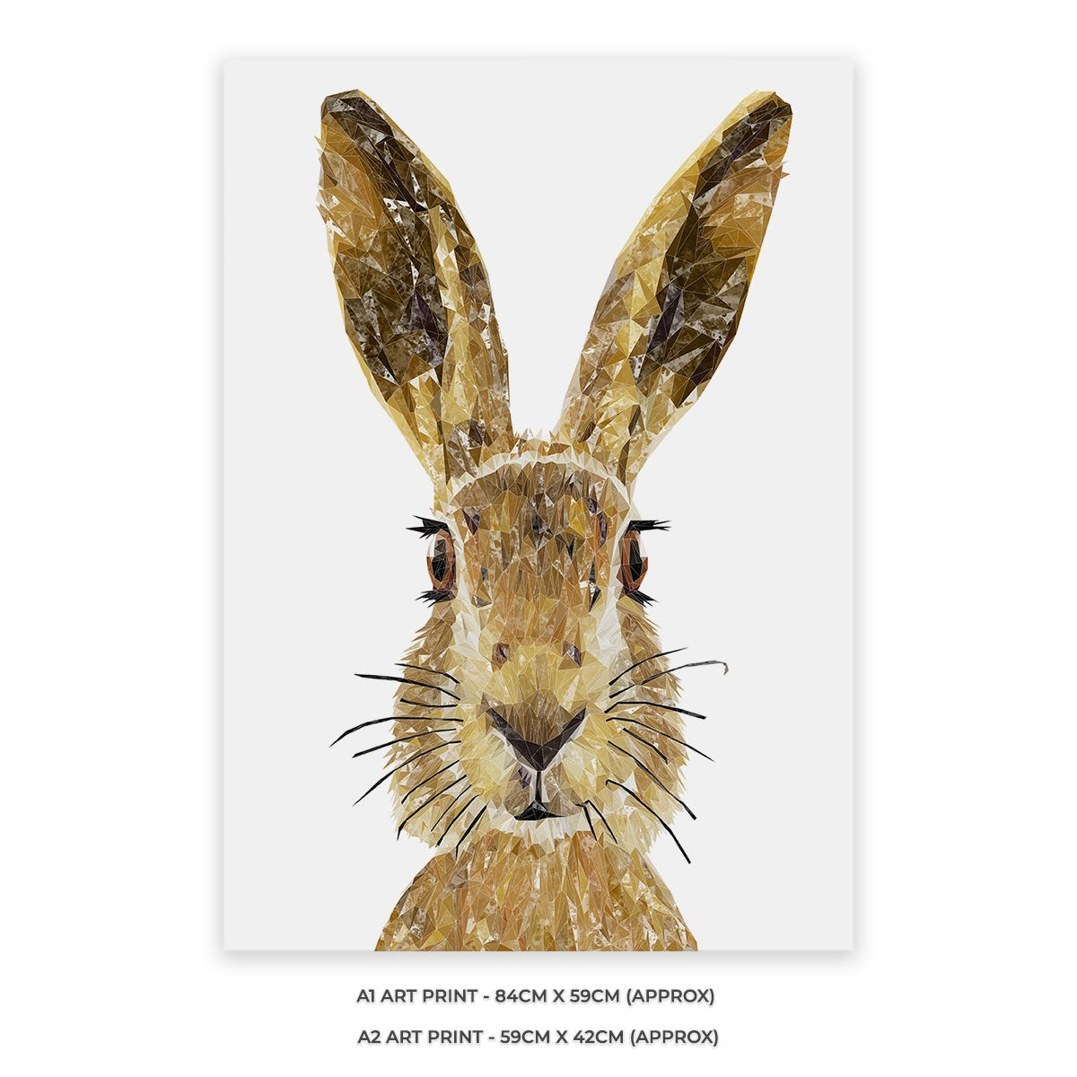 "The Hare" Unframed Art Print - Andy Thomas Artworks