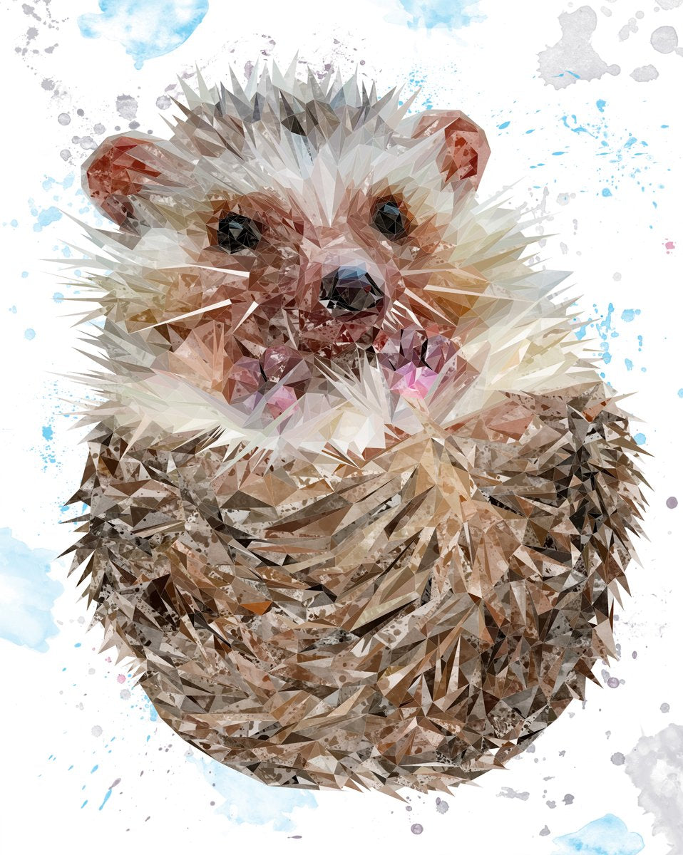 "Milton" The Hedgehog Kitchen Splashback