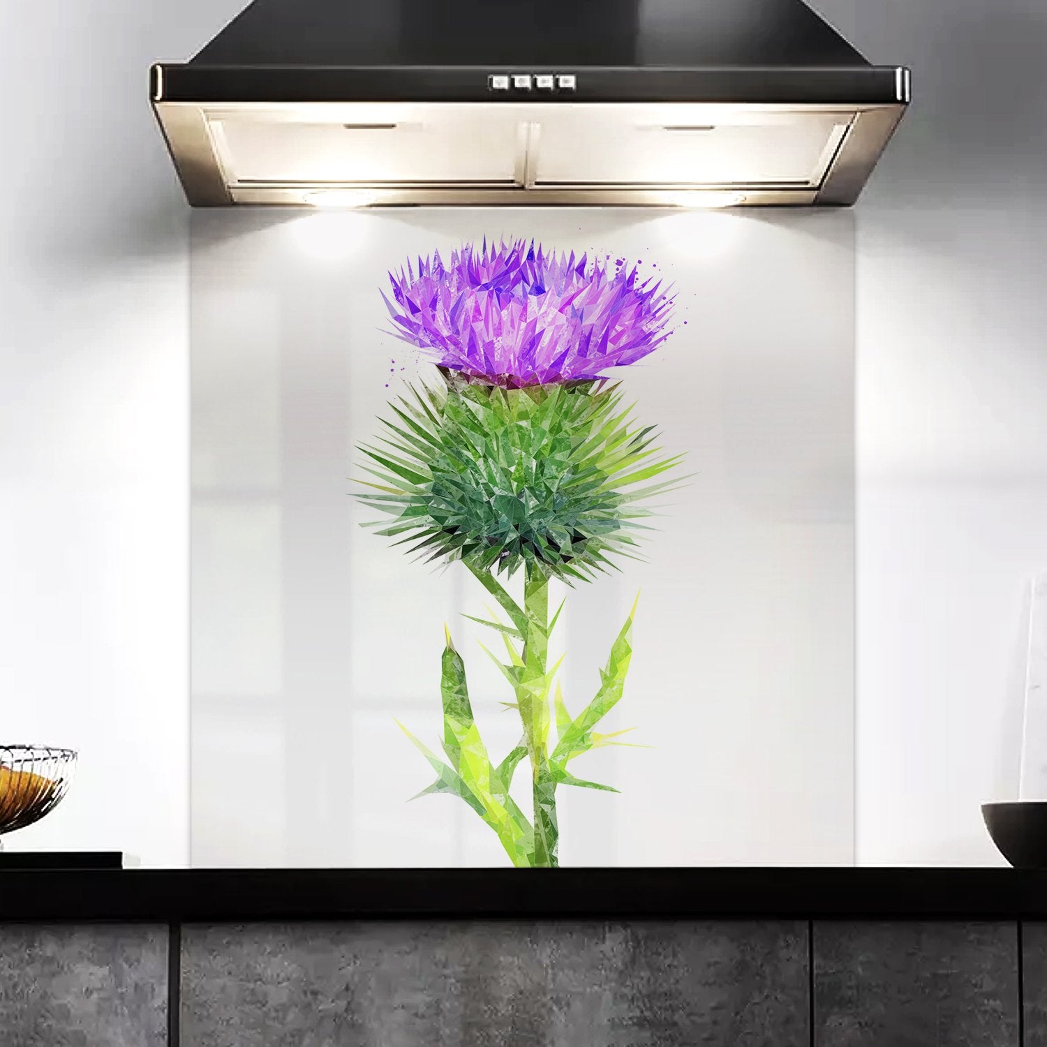 The Thistle (Portrait) Kitchen Splashback