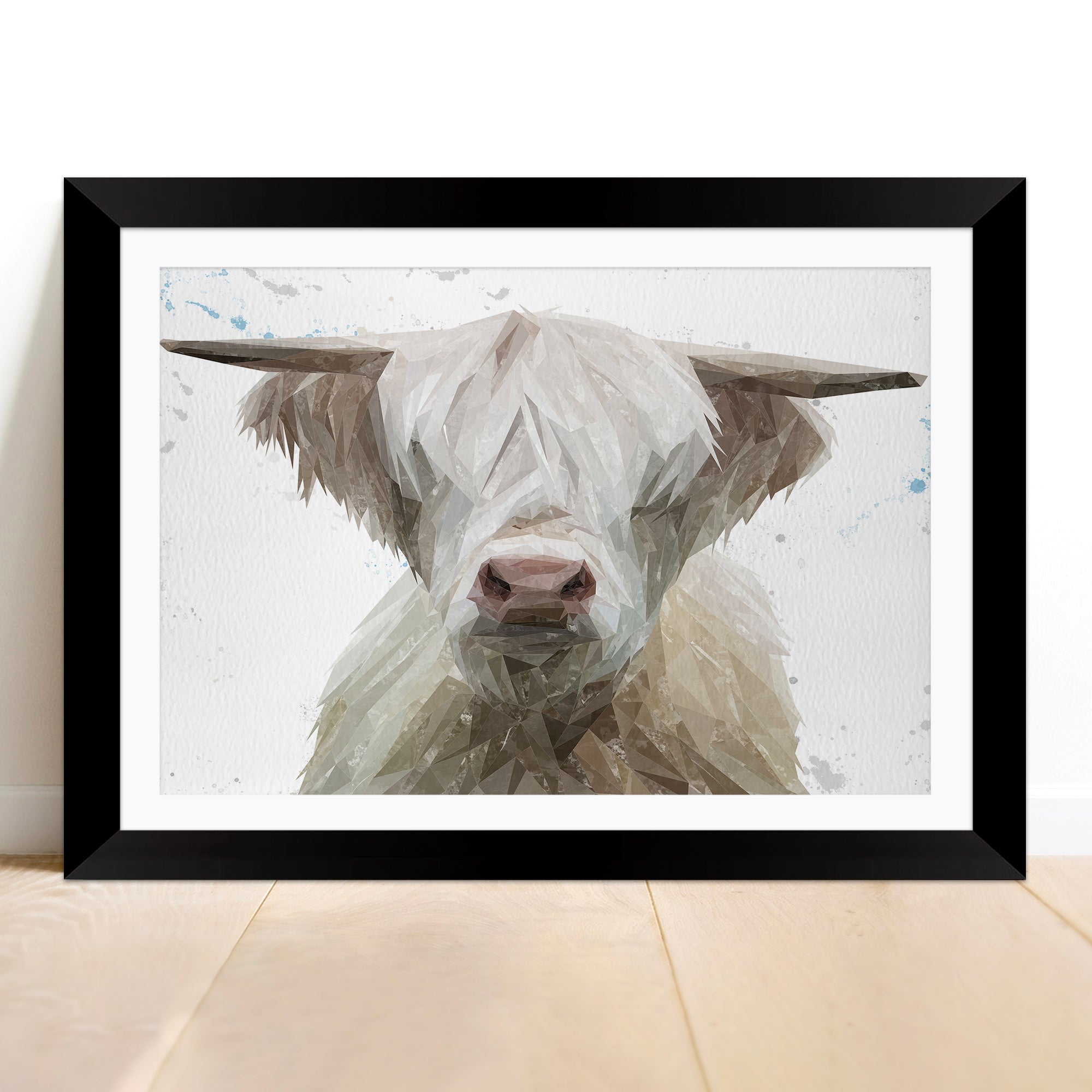 "Evan" The Highland Bull Framed & Mounted Art Print
