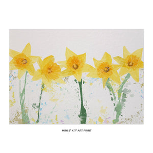 "The Daffodils" 5x7 Mini Print - Andy Thomas Artworks