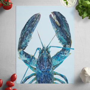 "The Blue Lobster" Glass Worktop Saver