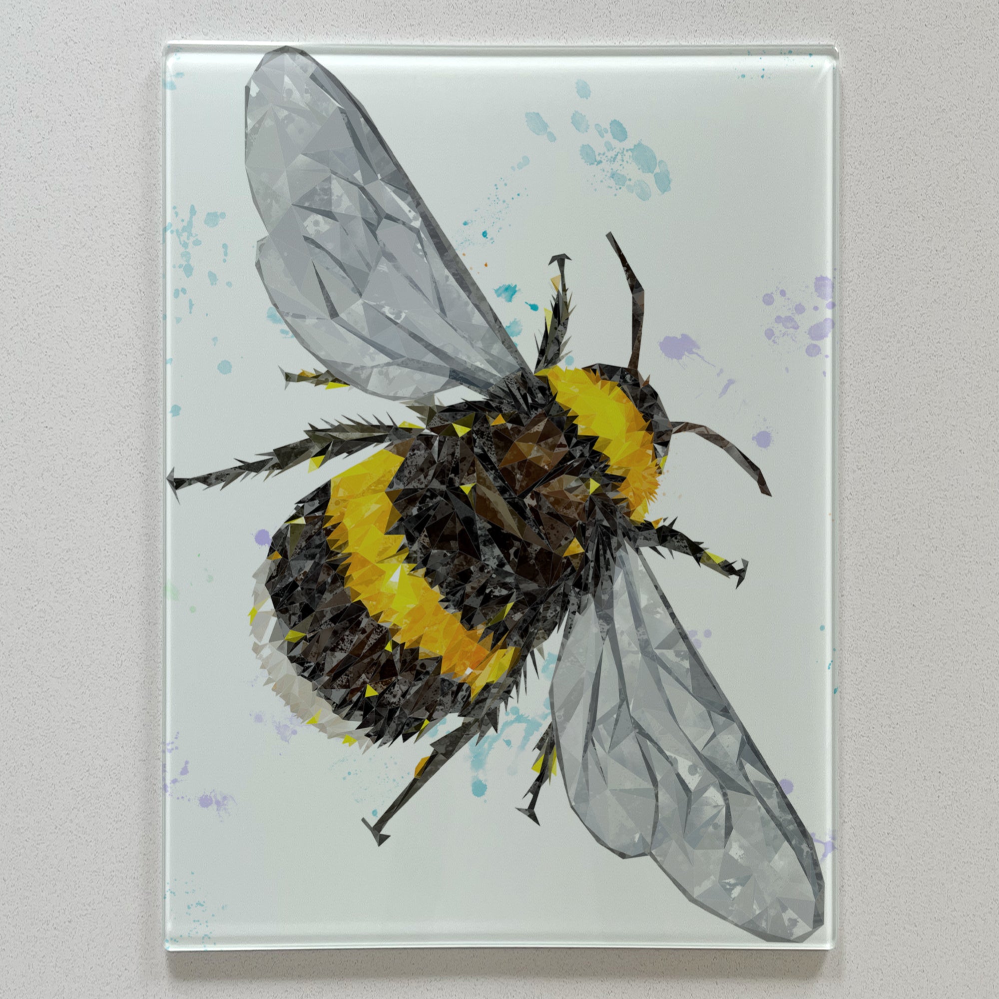 The Bee, Portrait, Premium Glass Worktop Saver
