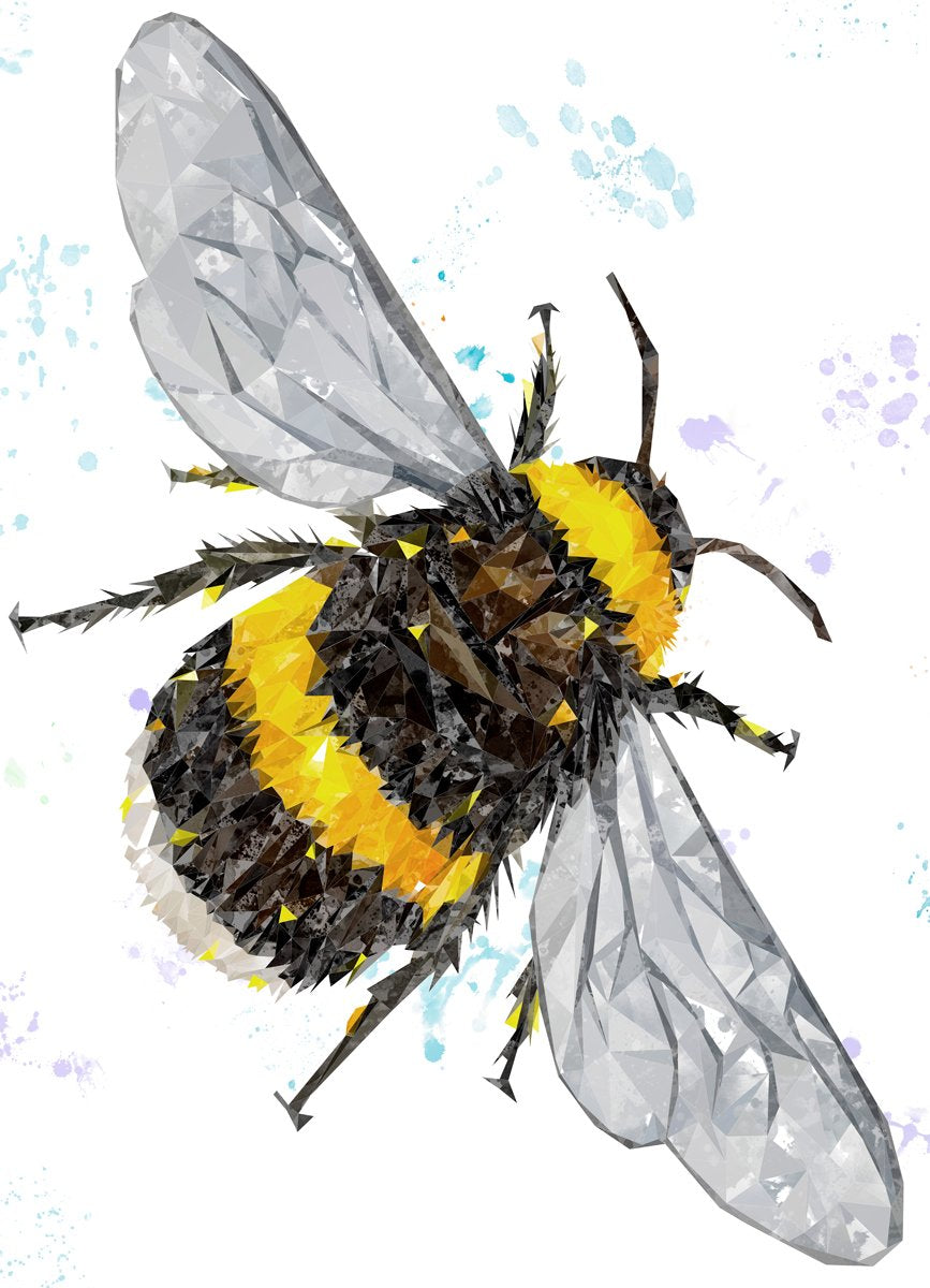 "The Bee" (Portrait) Kitchen Splashback