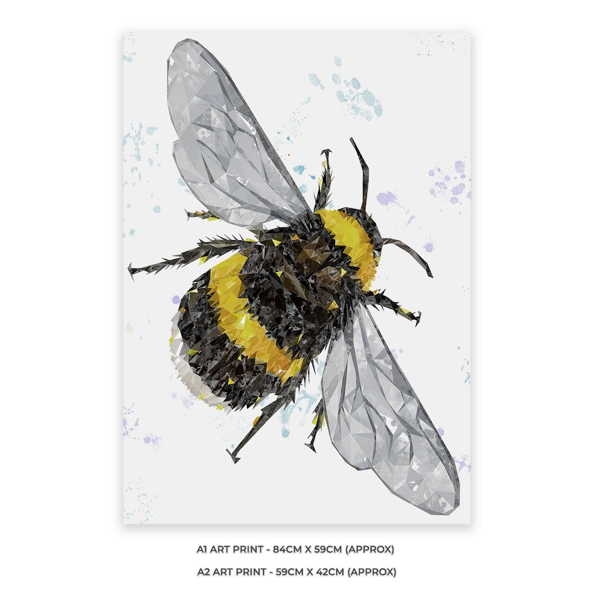 "The Bee" (Portrait) Unframed Art Print - Andy Thomas Artworks