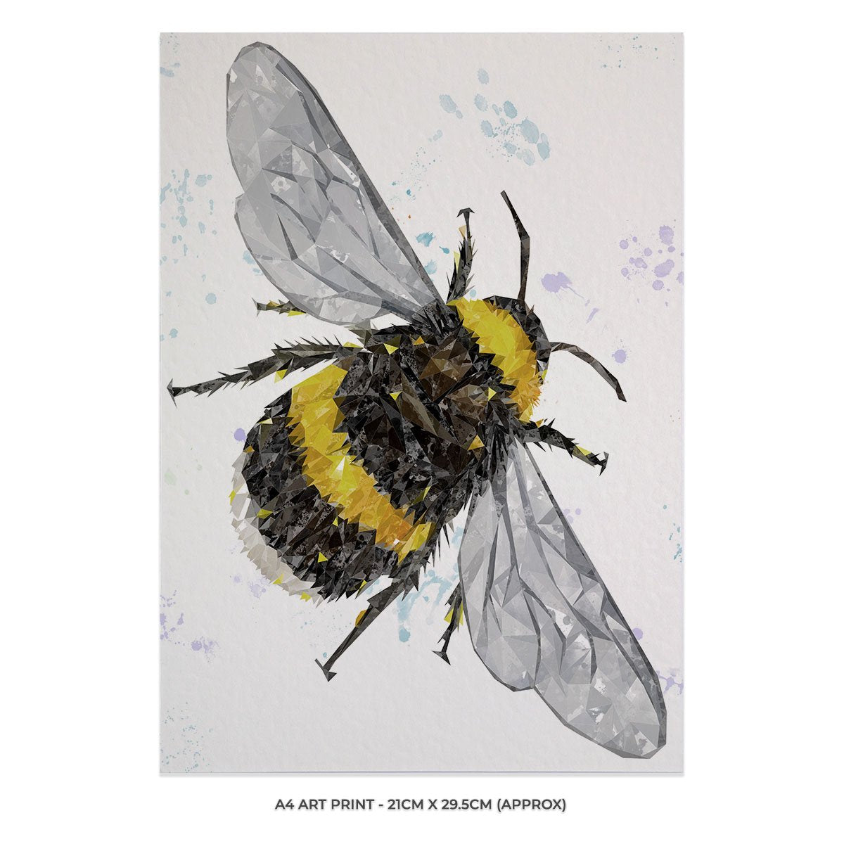 "The Bee" (Portrait) Unframed Art Print - Andy Thomas Artworks