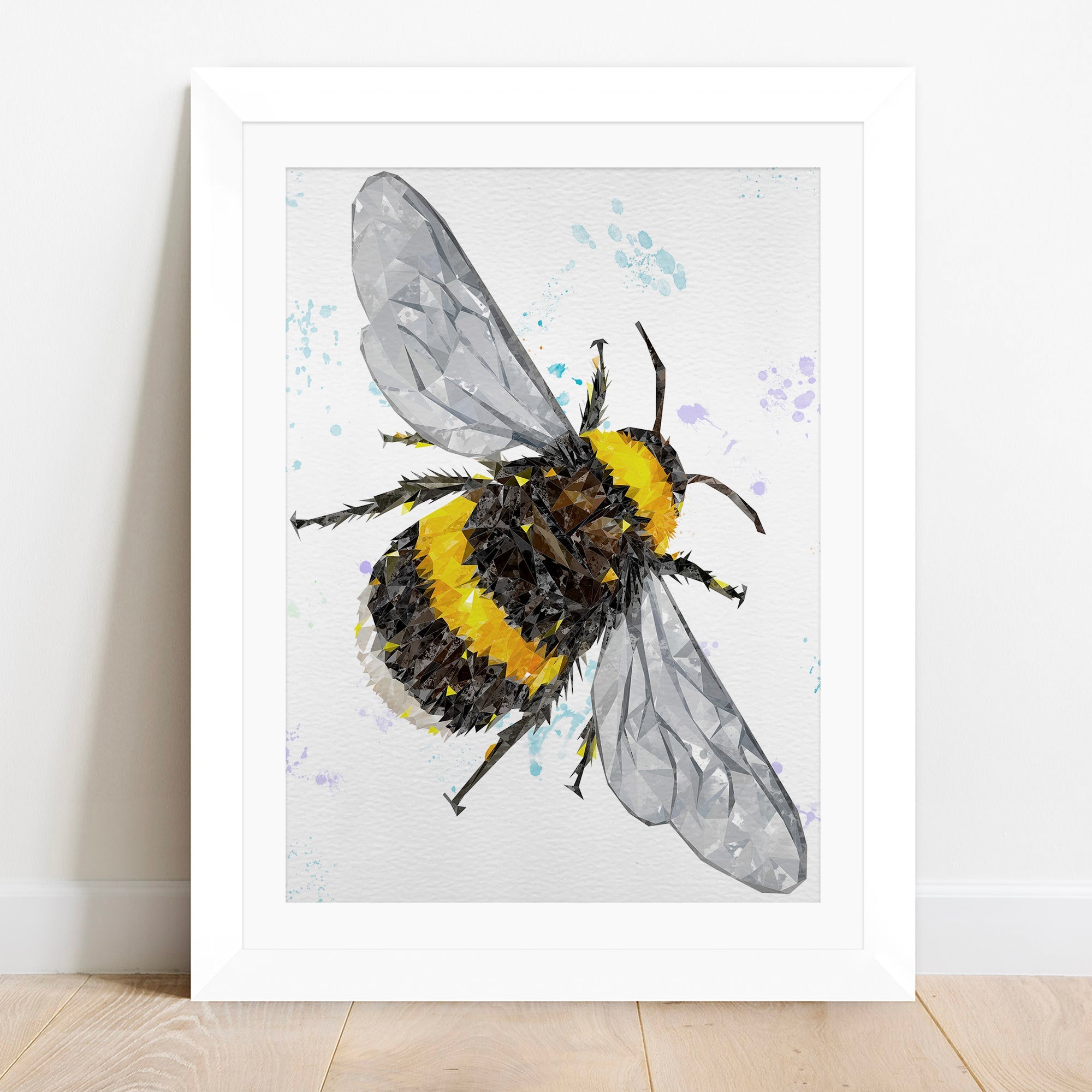 "The Bee" (Portrait) Framed & Mounted Art Print