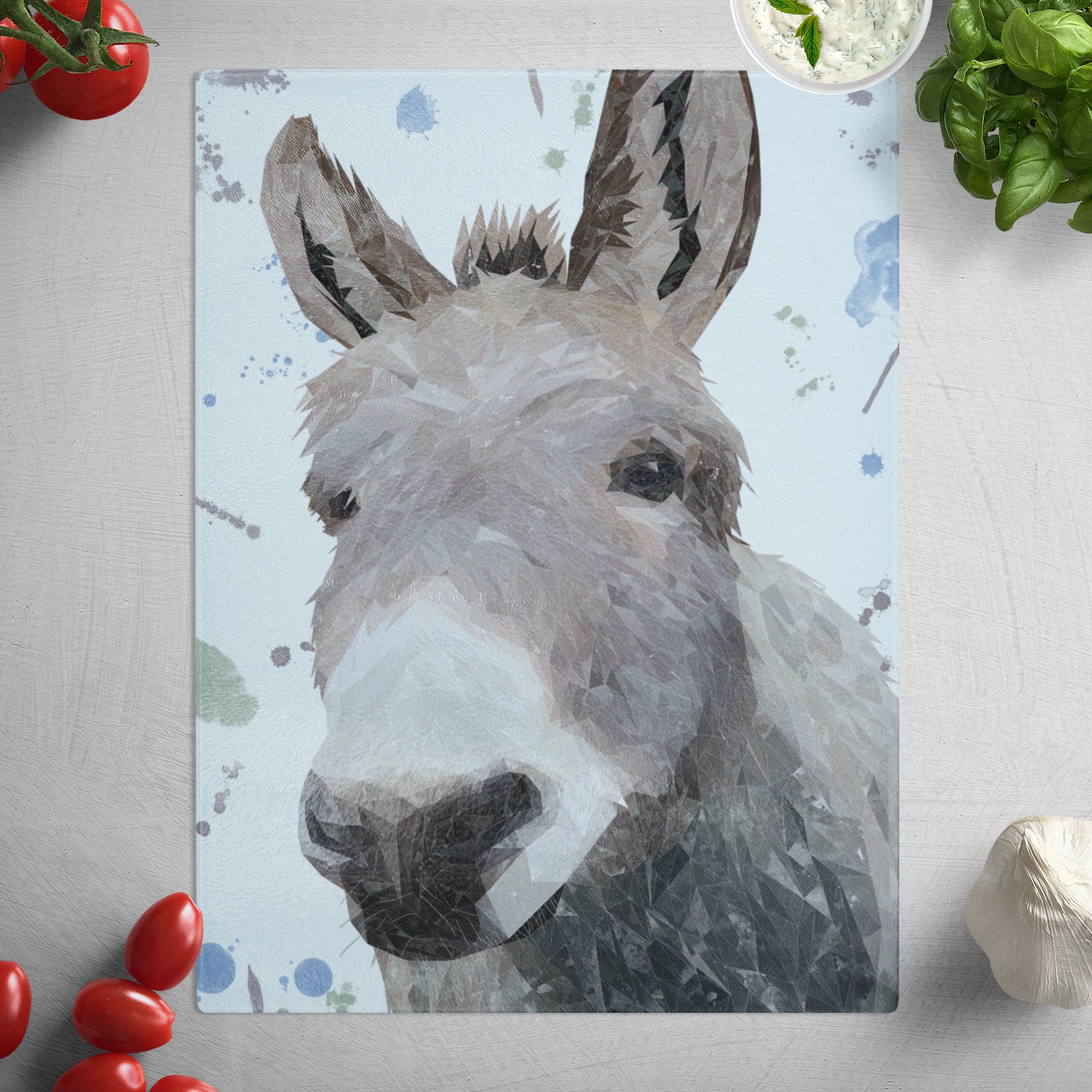 "Daphne" The Donkey Glass Worktop Saver