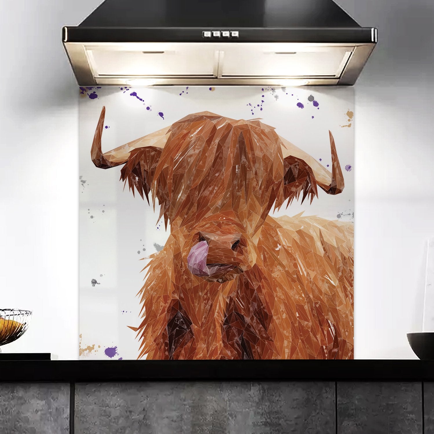 "Stephen Thomas" The Highland Bull Kitchen Splashback