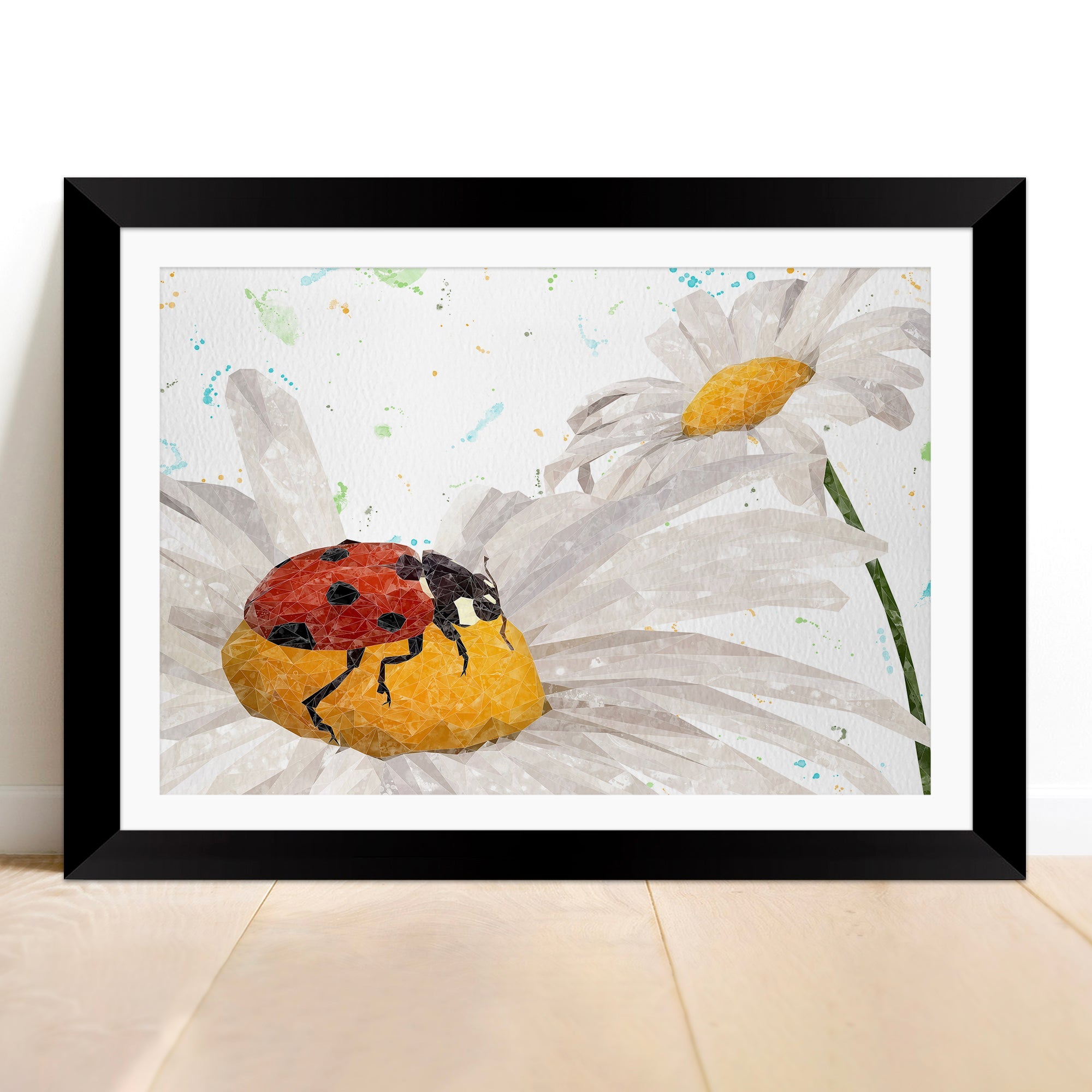 "Lady Daisy" Framed & Mounted Art Print