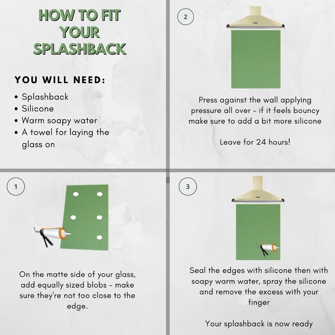 "Milton" The Hedgehog Kitchen Splashback