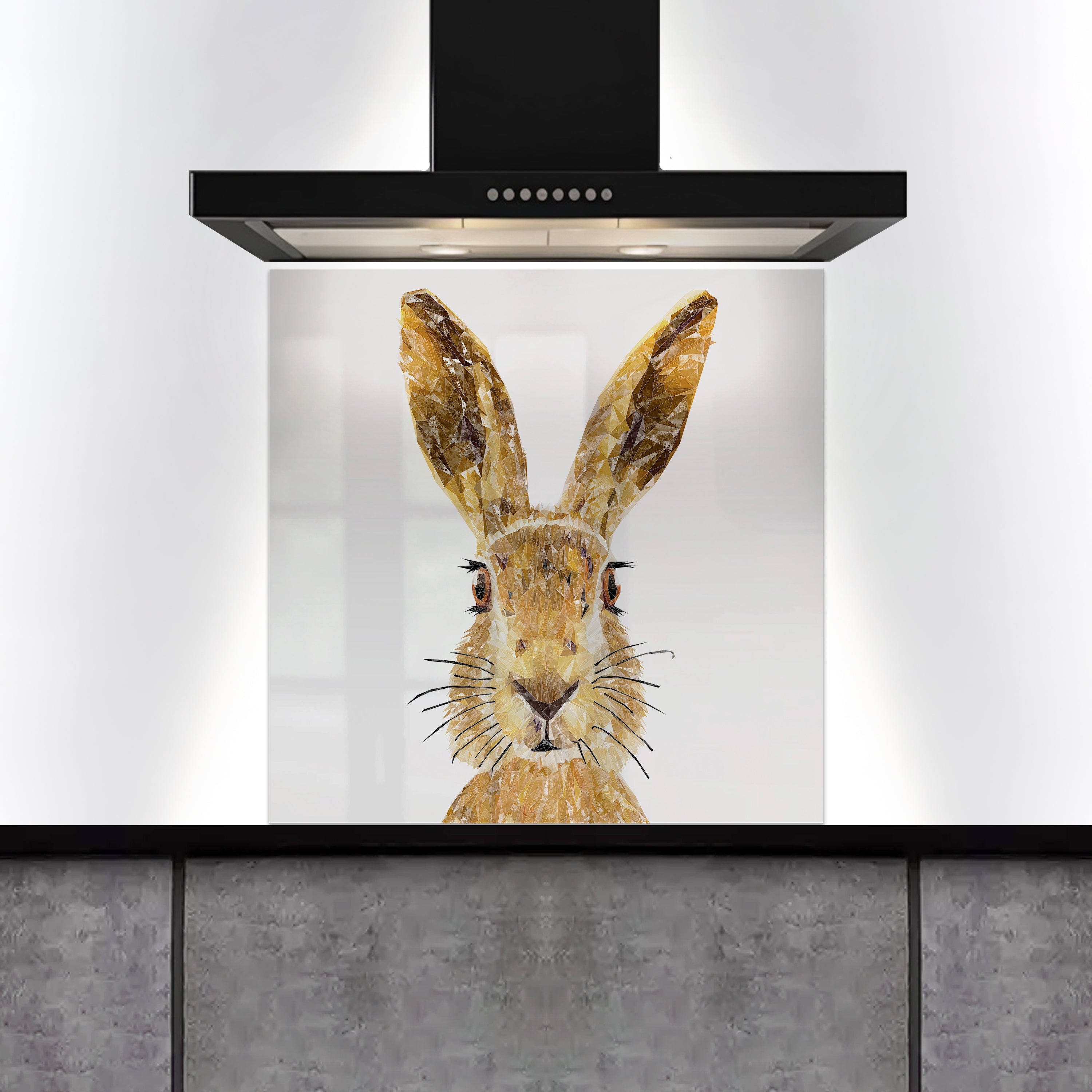 Custom Listing for AD The Hare 800mm wide X 800mm high - SCREWHOLES for fitting