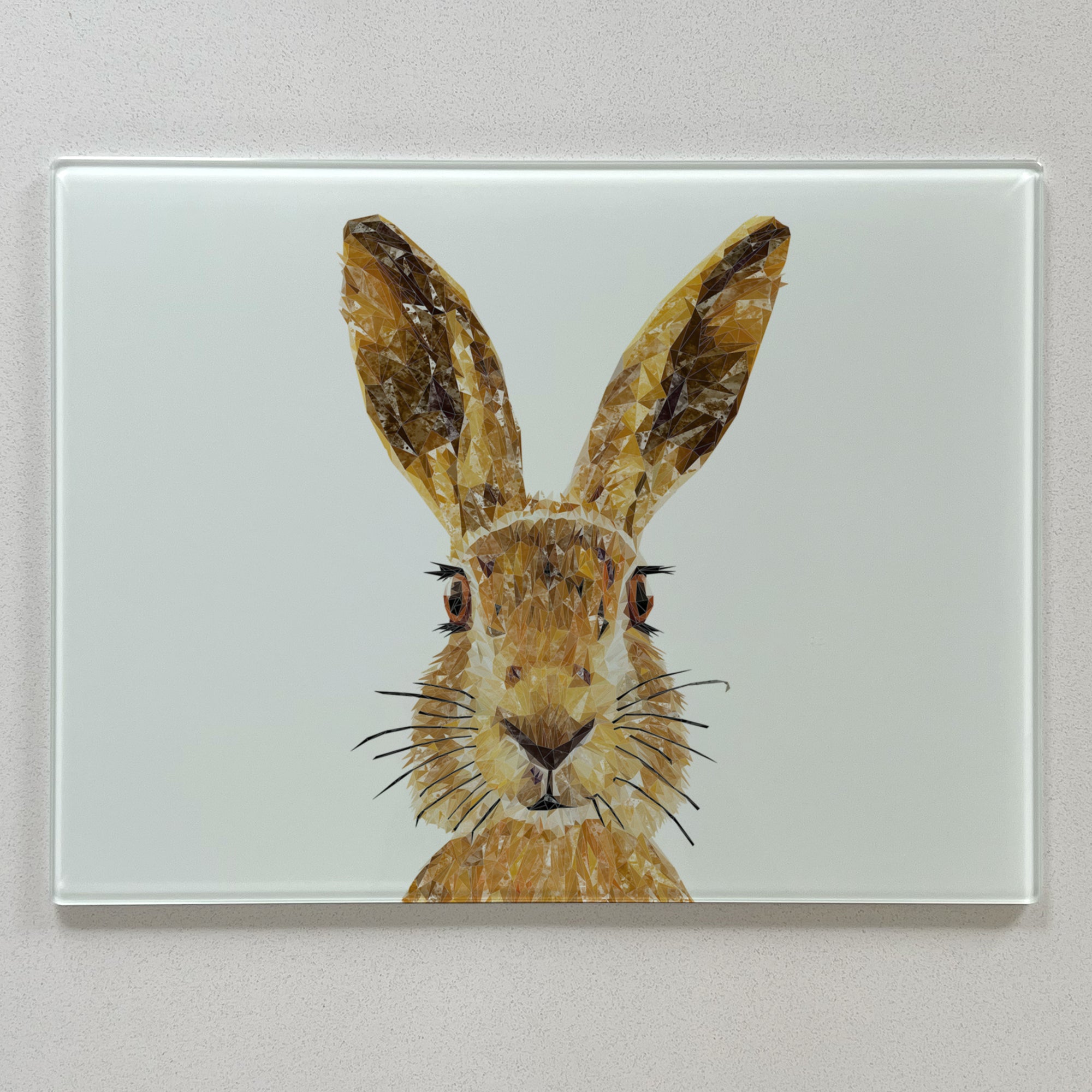 The Hare Landscape, Premium Glass Worktop Saver