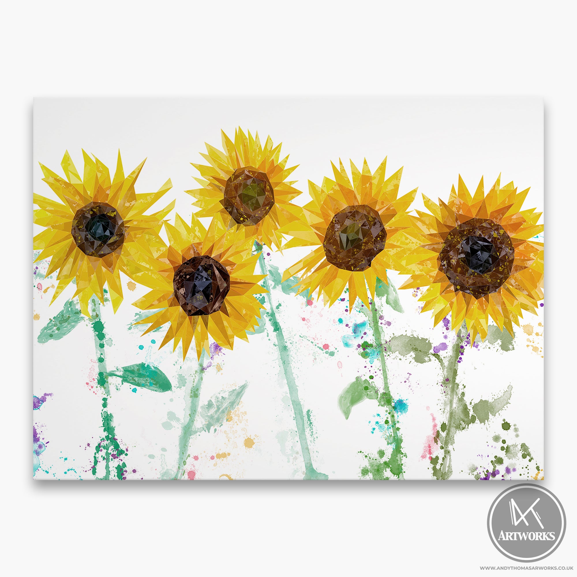 "The Sunflowers" Canvas Print