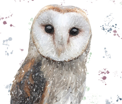 "Whisper" The Barn Owl Kitchen Splashback