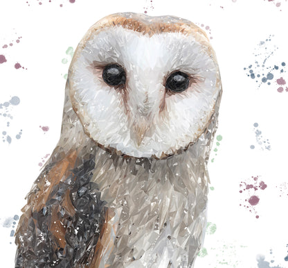 "Whisper" The Barn Owl Kitchen Splashback