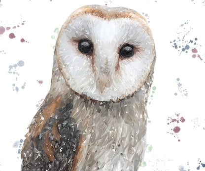 "Whisper" The Barn Owl Kitchen Splashback