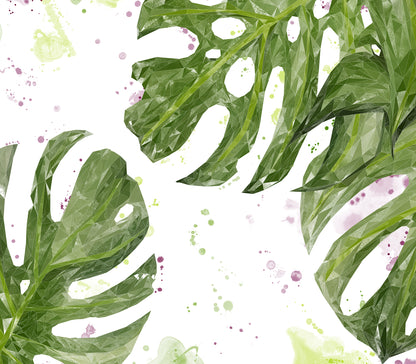 NEW! "Tranquillity" Monstera Plant Kitchen Splashback