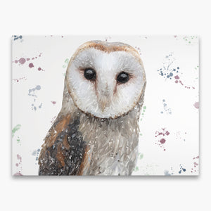 NEW! "Whisper" The Barn Owl Canvas Print