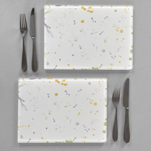 "Millie" Accent Premium Glass Placemat