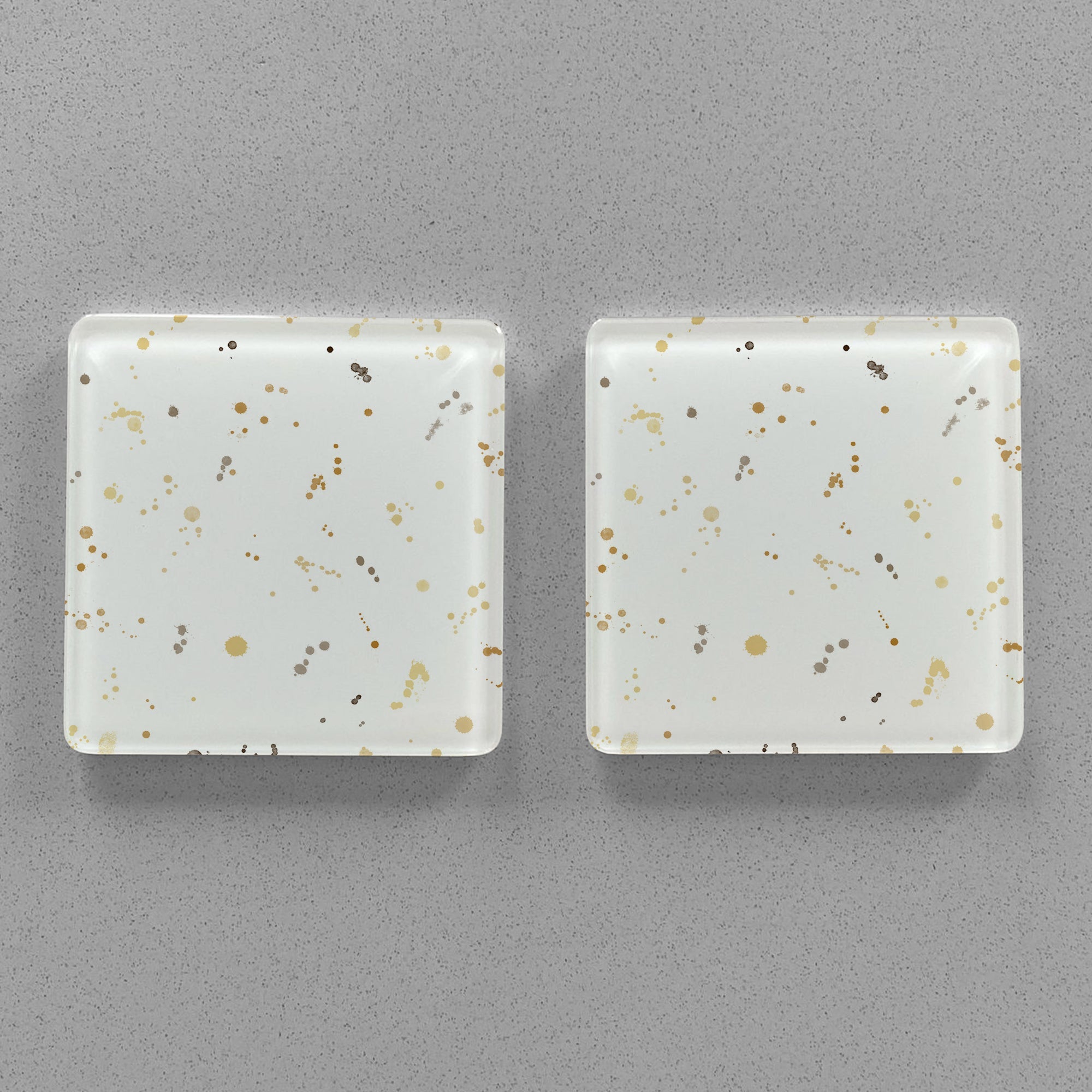 "The Hare" Accent Premium Glass Coasters