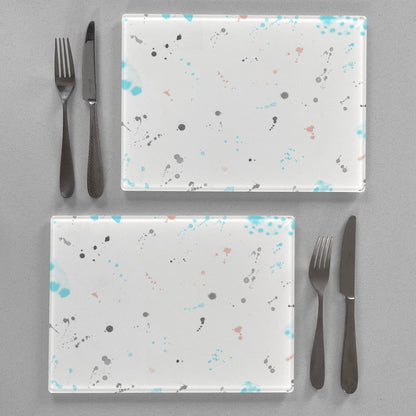"Harriet" Accent Premium Glass Placemat