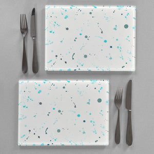 "The Blue Lobster" Accent Premium Glass Placemat