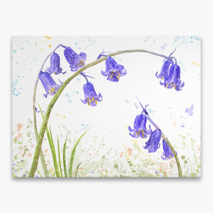 "Bluebells" The Bluebells Canvas Print